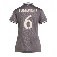 Real Madrid Eduardo Camavinga #6 3rd trikot Frauen 2024-25 Kurzarm